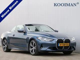BMW 4 Serie Cabrio 420i High Executive 184 Pk Automaat Navi / DAB / Apple Carplay / Leer / HUD / Win