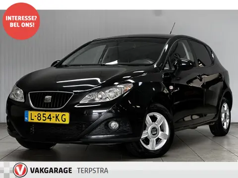 SEAT Ibiza 1.6 Reference/ 5-Drs/ 14'' LMV/ Clima/ Cruise/ Media-Scherm/ Elek. pakket/ Isofix/ LEDER.