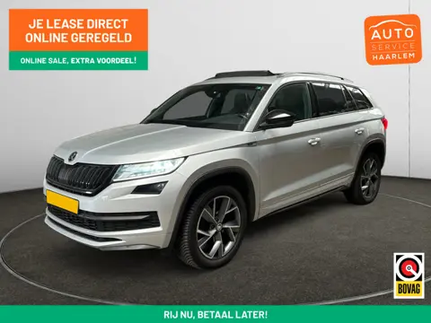Škoda Kodiaq 1.5 TSI Sportline Business Aut- 7 Pers, Panoramadak, Carplay, Android Auto, Sfeerverlic