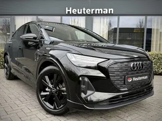 Audi Q4 E-Tron Sportback 3 S-Line/ Zwart Optiek/ LED/ 10dkm!/ SOH 92,4%
