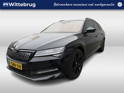 Škoda Superb Combi 1.4 TSI iV 218pk Sportline Business DSG Automaat Panoramadak / Navigatie / Camera