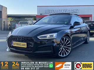 Audi A5 Sportback 40 TFSI 190PK S-Line Black Edition Pano