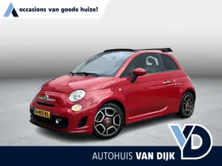 Fiat 500C Abarth 1.4 T-Jet 595C | Climate Control/16"/Privacy Glass/Sportstoelen met lederen bekledi