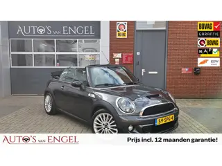 Mini Mini Cabrio 1.6 Cooper S Chili Red Hot/Garantie/Xenon/Leder/Stoelverwarming