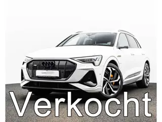Audi e-tron 55 Quattro S-LINE 95 kWh (300kW/408pk) ** MATRIX, COGNAC LEDER, VIRTUAL SPIEGEL, PANO, H