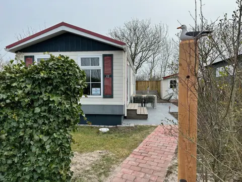 Kom tot rust in dit chalet op De Bremakker aan de rand van het bos