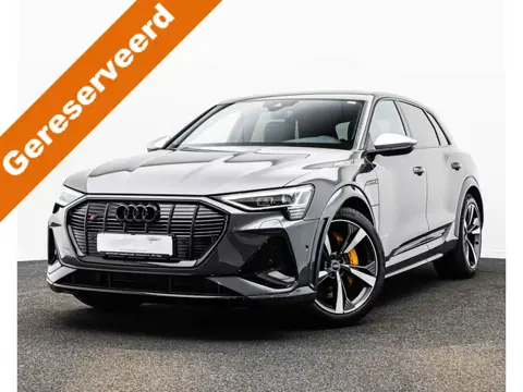 Audi e-tron S Quattro 95 kWh (370kW/503pk) ** MATRIX, GRAU LEDER, PANO, MEM, 21-inch LMV ** 1e EIG -