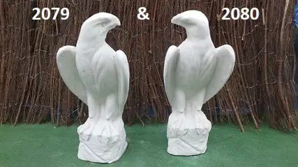 Set valken groot. nr 2079 & 2080.