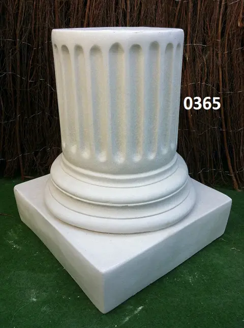 ZUIL / BASE / ZONNE WIJZER ROND STREEP MODEL. nr 0365.