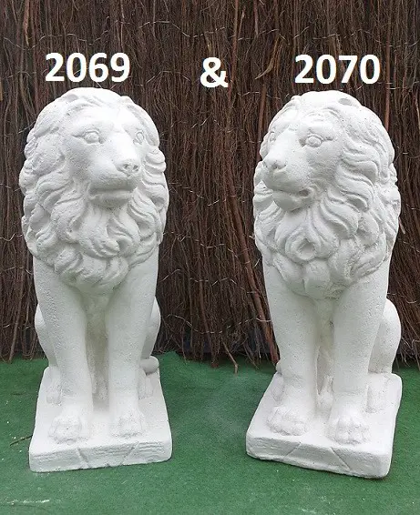 Leeuw links en Leeuw rechts. nr 2069 & 2070