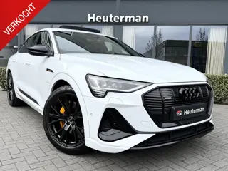Audi e-tron Sportback 50 Quattro S Black/ Pano/ Sfeer/ SOH 95%/ B&O
