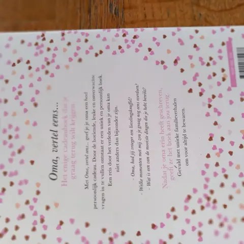 Elma van Vliet - Oma, vertel eens........ - invul album