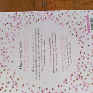 Elma van Vliet - Oma, vertel eens........ - invul album