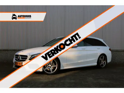 Mercedes-Benz C-klasse Estate C 180 Aut. AMG Line Pano, Leder, LED