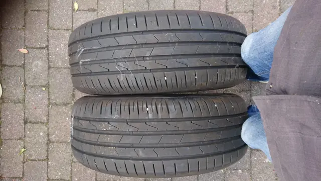 Band Hankook 225-60-16 ongeveer 5000 km gebruikt.