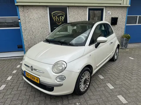Fiat 500 1.2 Lounge PANO AUT LEDER BAKLAGERS DEFECT