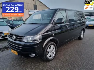 Volkswagen Transporter 2.0 TDI L2H1 DC 140pk Aut. Airco Bj:2015 NAP!