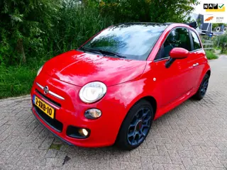 Fiat 500 C 0.9 TwinAir Turbo 500S 86pk Airco PDC Digitaal Dashboard