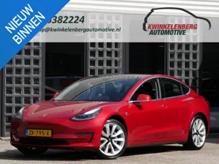 Tesla Model 3 60kWh STANDARD PLUS RDW/ 19INCH/ 1STE EIGENAAR/ 4 NIEUWE BANDEN