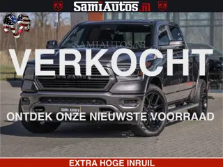 Dodge Ram SPORT | 5.7 V8 4X4 | 22 ICH WHEELS | 12 INCH MULTIMEDIA | MEMORY SEAT | BED STEP | 3500KG 