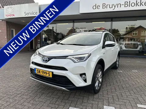 Toyota RAV4 2.5 Hybrid AWD Executive Business trekhaak / schuif- kanteldak / lederen bekleding / 360