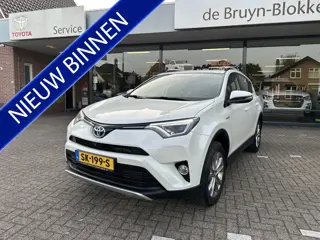 Toyota RAV4 2.5 Hybrid AWD Executive Business trekhaak / schuif- kanteldak / lederen bekleding / 360