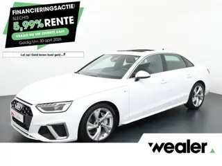 Audi A4 Limousine 40 TFSI S edition | 204 PK | Audi Virtual Cockpit | Schuif / kanteldak | Achteruit