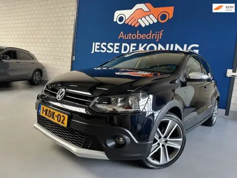 Volkswagen Polo 1.2 TSI Cross / bj.2011 / zwart / 5 deurs / climate / sportvelgen / navigatie / APK 