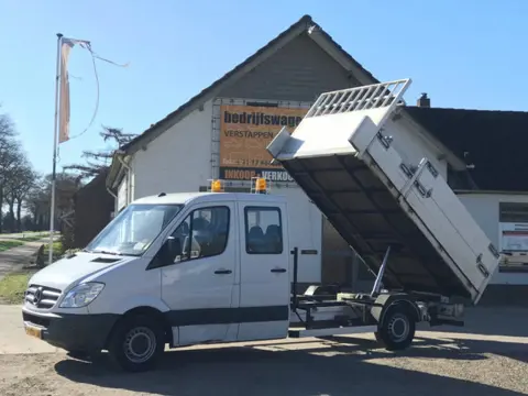 Mercedes-Benz Sprinter 313 CDI dubbele cabine kipper tipper 7 pers. Trekh. 2.8t