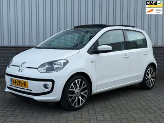 Volkswagen Up! 1.0 high up! BlueMotion |Pano|CruiseCtrl|Navigatie|Airco|5Deurs|