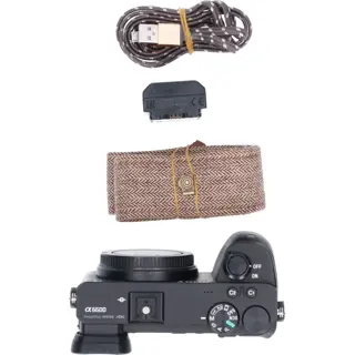 Tweedehands Sony A6600 Body Zwart CM6590