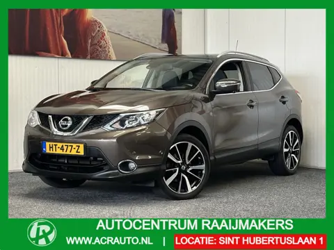 Nissan QASHQAI 1.2 TEKNA PANORAMADAK NAVIGATIE LEDER CRUISE CONTROL 360 CAMERA RIJSTROOKSENSOREN DOD