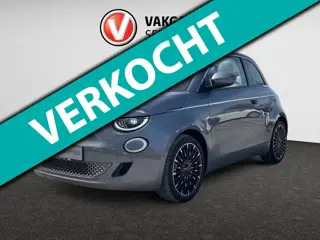 Fiat 500 C La Prima 42 kWh Cabrio | Automaat | Cruise | Lane Assist | Clima | Cabrio | Navi | Camera