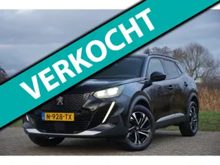 Peugeot 2008 1.2 PureTech Allure | Noir Perla Nera | AppleCarplay/Camera/LED/Navi/Half-leder - Chiqu