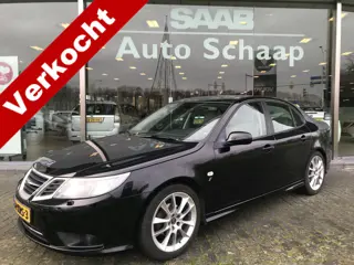 Saab 9-3 Sedan 1.8t Vector | Rijklaar incl garantie | Premium leder Hirsch 195 Navigatie Trekhaak