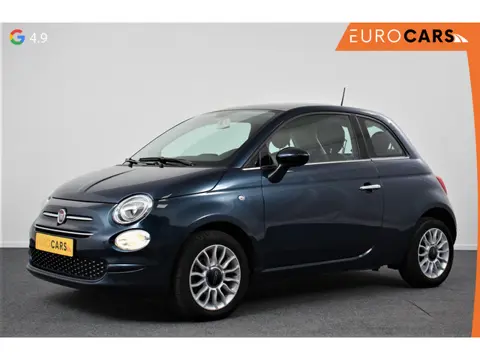 Fiat 500 1.2 Lounge Navigatie Climate Control Lederen Bekleding Panoramadak Cruise Control Bluetooth