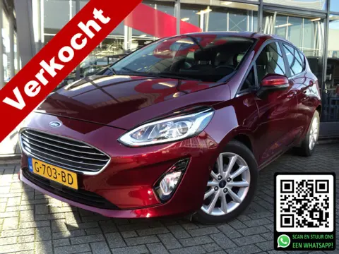 Ford Fiesta 1.0 EcoBoost Titanium 100 PK | 23.294 KM NAP | NAVIGATIE | TREKHAAK | CAMERA | CRUISE CO