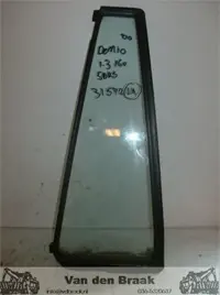 Mazda Demio 1998-2001 Scheerruit portier links achter