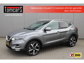 Nissan QASHQAI 1.2DIG-T 116PK Automaat Tekna+ Navigatie/Camera/Panoramadak/Trekhaak/Memory-stoel