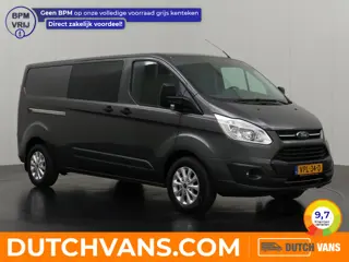Ford Transit Custom 2.0TDCI 130PK Lang Dubbele Cabine | 6-Persoons | Achterdeuren | Airco | Cruise |