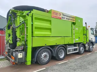 MTS 3A 11T 36000V daf saugbagger vacuum truck excavato