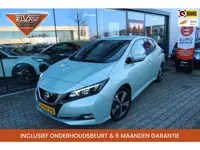 Nissan LEAF Tekna 40 kWh NAVI CLIMA CRUISE 360CAMERA STOEL/STUURVERW RIJKLAARPRIJS!!
