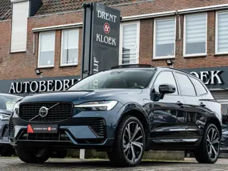 Volvo XC60 2.0 T6 Plug-in hybrid AWD Ultimate Dark PANO B&W 360 LUCHTVERING HUD MEMORY STOEL DIAMOND