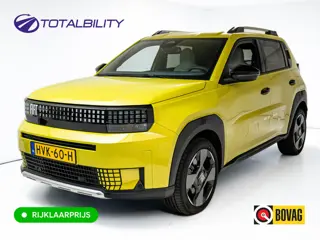 Fiat Grande Panda La Prima 11 kW 44 kWh | Tot 8 jr. garantie! | Stoel-, Stuur- & Voorruitverw. | Cru