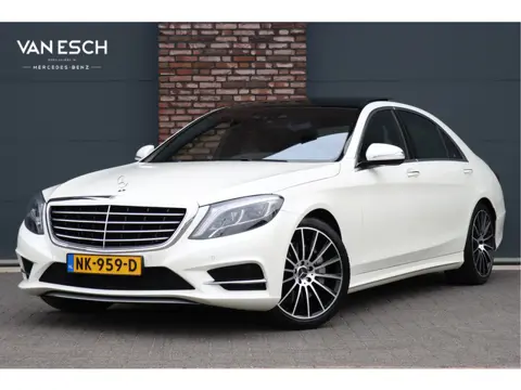 Mercedes-Benz S-Klasse 500 4MATIC Lang AMG Line | Luchtvering | Entertainment Achter | Panoramadak |