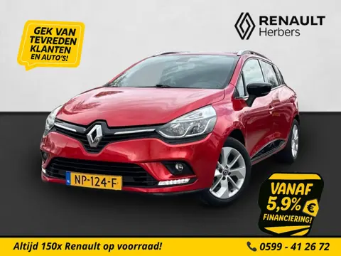 Renault Clio Estate 0.9 TCe Limited TREKHAAK / NAVI / CRUISE / PDC ACHTER