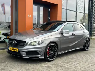 Mercedes-Benz A-klasse AMG 45 4MATIC|Pano|Harman/Kardon|Leer