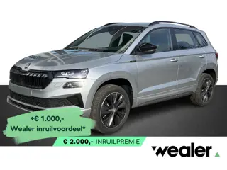Škoda Karoq Sportline Ultimate 1.5 TSI 150 PK DSG | Automaat | Trekhaak | Panoramadak | Led Matrix v