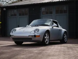 PORSCHE 993 Carrera 3.6 Cabrio - artic Silver Metallic - Tiptronic  Just Arrived!