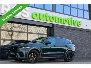Jaguar F-Pace 5.0 V8 S/C AWD SVR | UNIEK! | DEALER ONDH | COBRA EXHAUST | STOELKOELING | 360 | HUD |